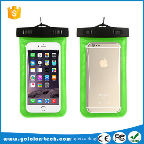 Waterproof Cell phone PVC Waterproof bag for iphone 7 /7Plus underwater pouch diving case